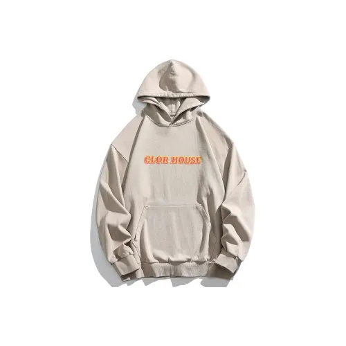 CLOR Толстовка Унисекс Песочный Белый