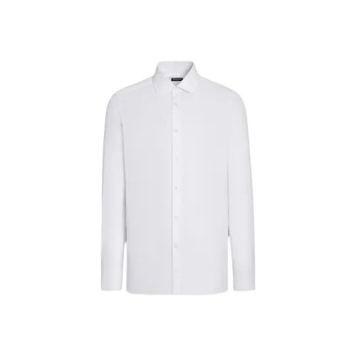 Ermenegildo Zegna Белые Мужские Рубашки