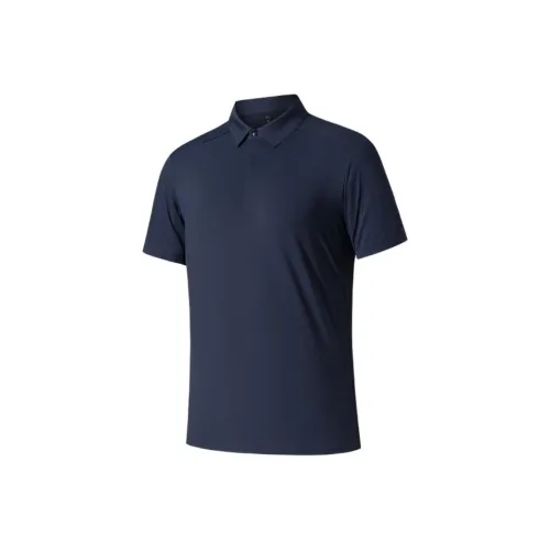 Anta Champion All Weather Series Поло Мужское Чернила Синий