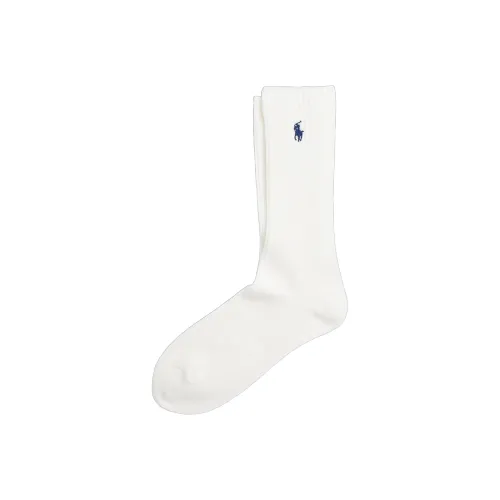 Polo Ralph Lauren SS24 Высокие носки Мужские Белые