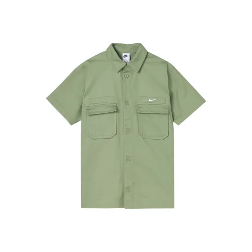 Nike Зеленые Мужские Рубашки