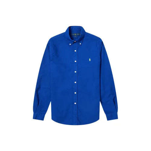 Polo Ralph Lauren SS22 Рубашка Мужская Синяя