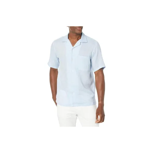 A.P.C. Joint Paragraph Blue Men's Shirts A.P.C. Joint Paragraph Синий Мужские Рубашки