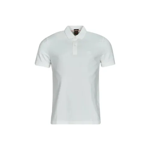 Hugo Boss Поло Мужское Белое