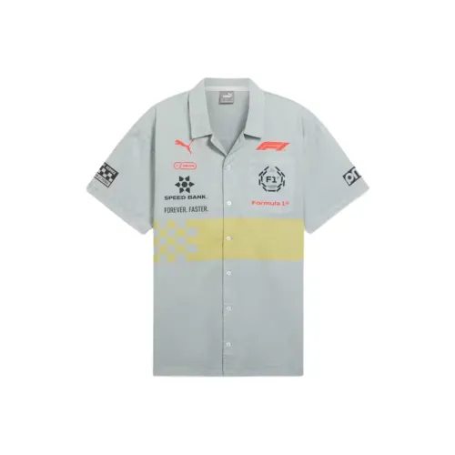 PUMA F1® Collection Рубашка Мужская Перо-Серый