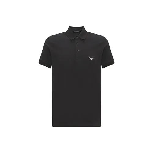 EMPORIO ARMANI 20 Черная Мужская Поло
