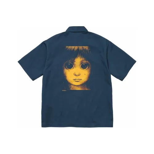 Supreme x Margaret KEANE SS24 WEEK9 TEARDROP S S Work Рубашка Унисекс