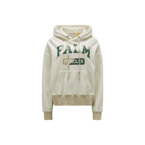 MONCLER GENIUS x PALM ANGELS Свитшот Унисекс Белый