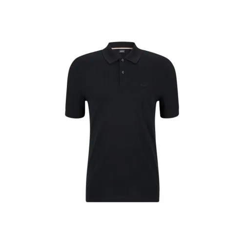 Hugo Boss Мужская черная поло