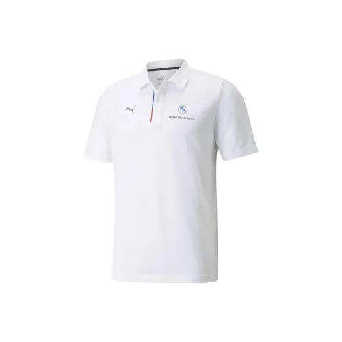 PUMA x BMW M Motorsport Collaboration Motorsport Polo Men's White