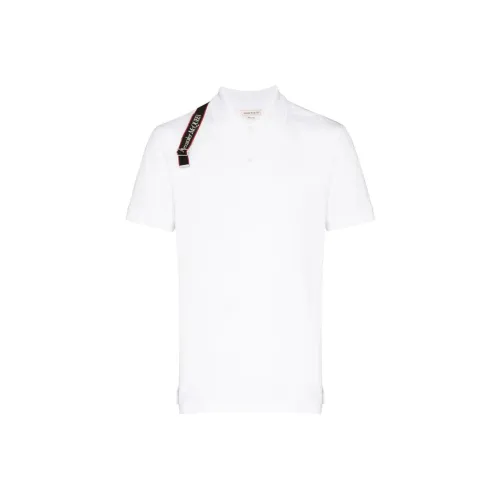 Alexander McQueen Белая Мужская Поло