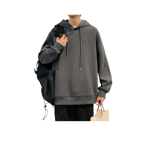 Tonlion Толстовка Мужская Угольный Серый