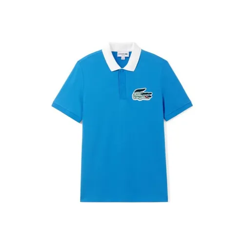 LACOSTE Collaboration Мужская Поло Синие