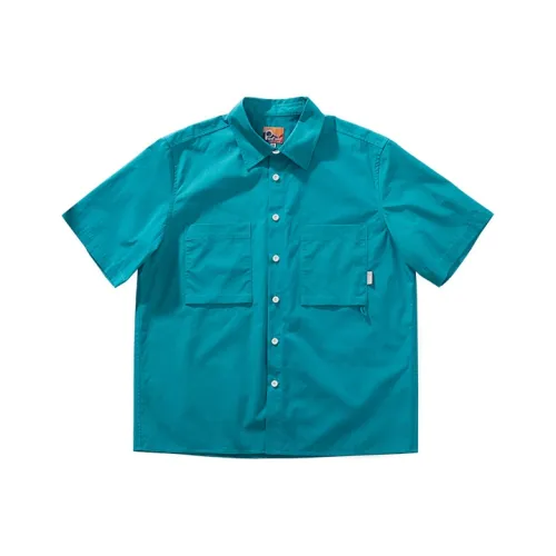 Penfield Озерно-голубой Унисекс Рубашки