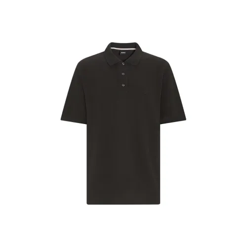 Hugo Boss SS23 Поло Мужское Черное