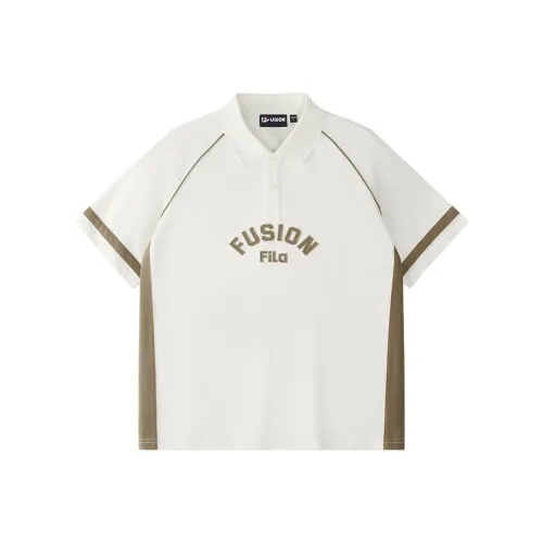FILA FUSION LIFE Cloud White WT Мужская Поло
