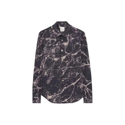 Paul Smith Морской Синий Мужские Рубашки