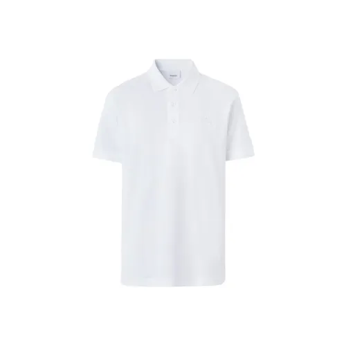 Burberry Поло Мужское Белое
