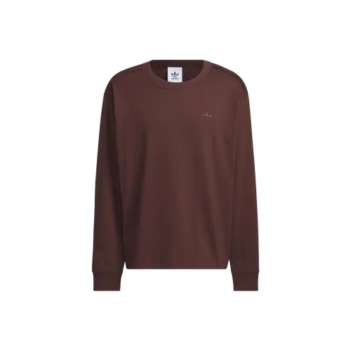 Adidas Originals TOC Long Sleeve Tee Толстовка Унисекс Темно-серо-коричневый