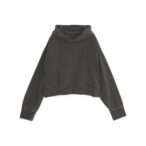 Yohji Yamamoto Темно-серый унисекс свитшоты