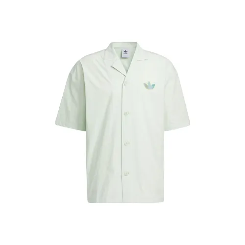 Adidas Originals Sportlife Рубашка Мужская Лен Зеленый