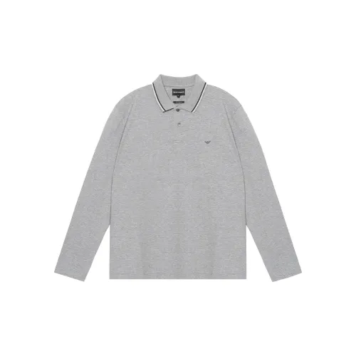 EMPORIO ARMANI FW22 Поло Мужское Серое