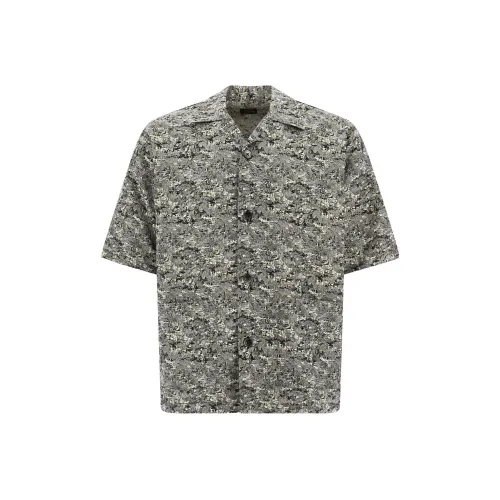 Needles Collaboration Серые Мужские Рубашки
