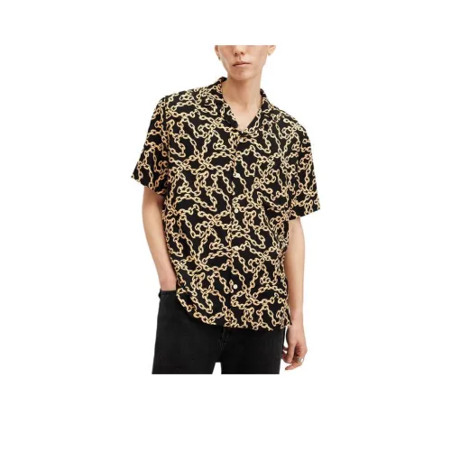 ALLSAINTS Мужские Черные Рубашки