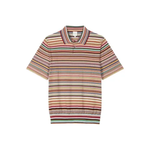 Paul Smith Смешанный цвет Мужская рубашка поло