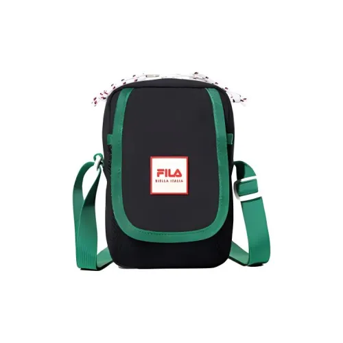 FILA Сумка через плечо Черная и Зеленая Мужская