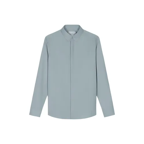 ZIOZIA Зеленые Мужские Рубашки