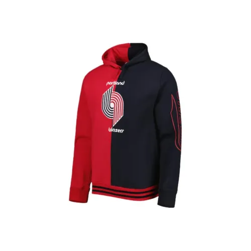 NBA Красный Черный Portland Trail Blazers Толстовка Мужская Красный Черный