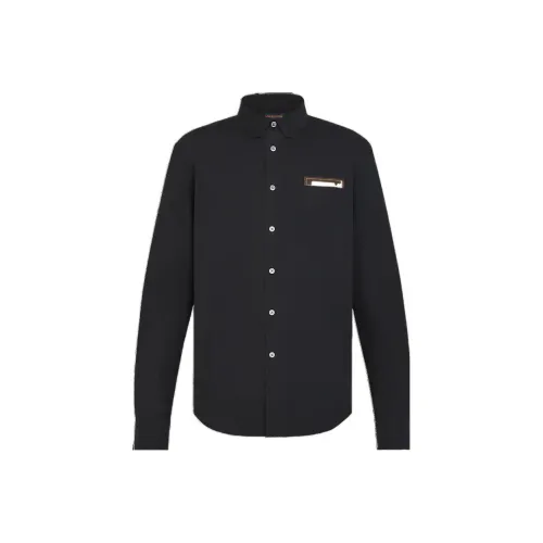 LOUIS VUITTON Рубашка Мужская Черная