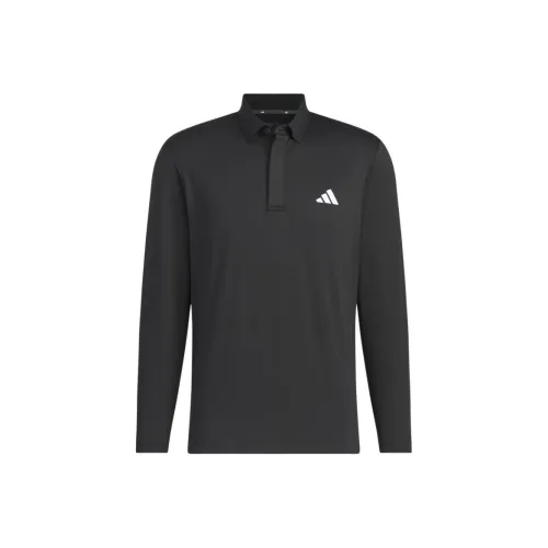 adidas Clothing Мужское черное поло
