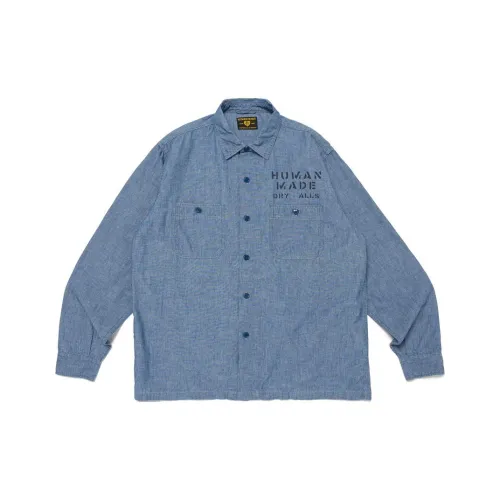 HUMAN MADE FW24 Осенне-зимняя коллекция Рубашка Унисекс