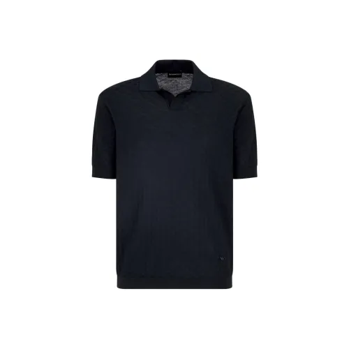EMPORIO ARMANI Поло Мужское Синее