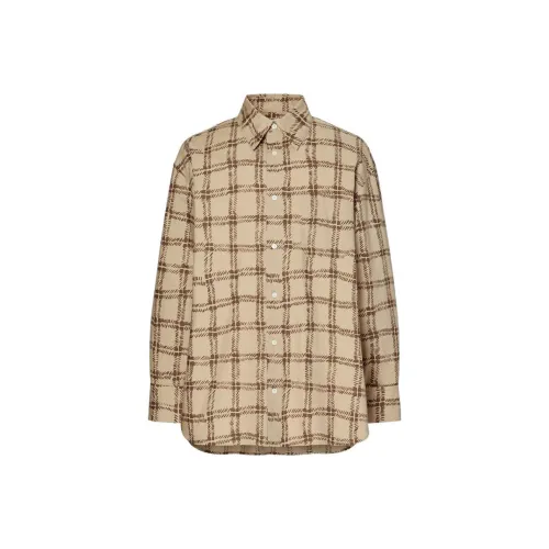 UNIQLO x MARNI Uniqlo Marni Совместная работа Рубашка Мужская Темно-бежевый