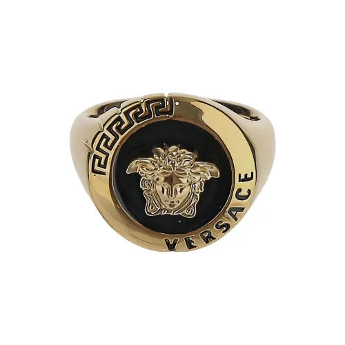 VERSACE Металл Кольца Желтый Мужской