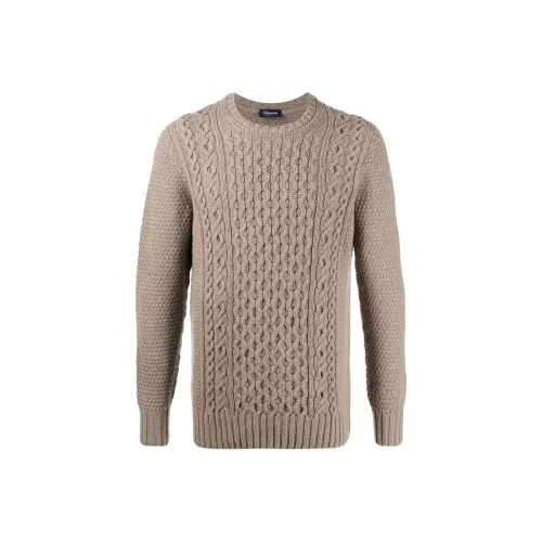 Drumohr Свитшот Мужской Светлый Умбра