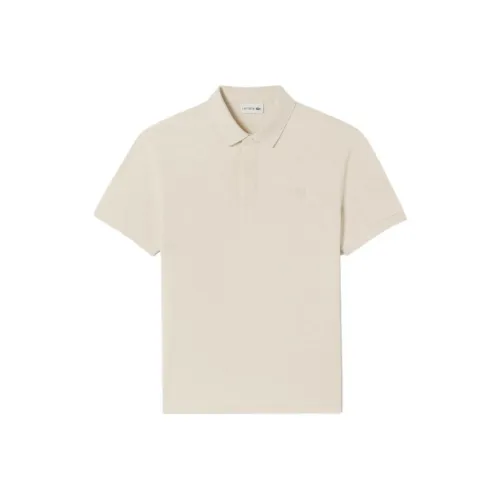 LACOSTE Collaboration Бежевая Мужская Поло