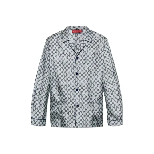 GUCCI Серые Мужские Рубашки