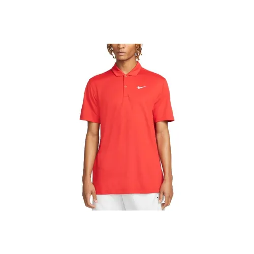 Nike Red Men's Polo