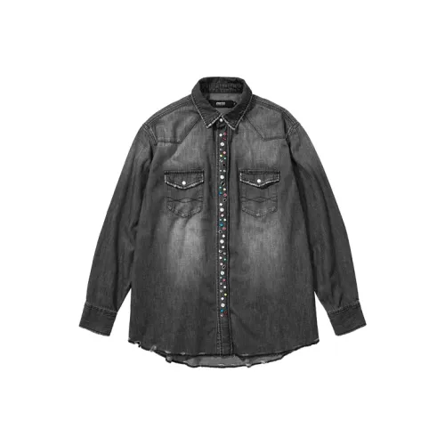 Prth Promethean Темно-серая унисекс рубашка