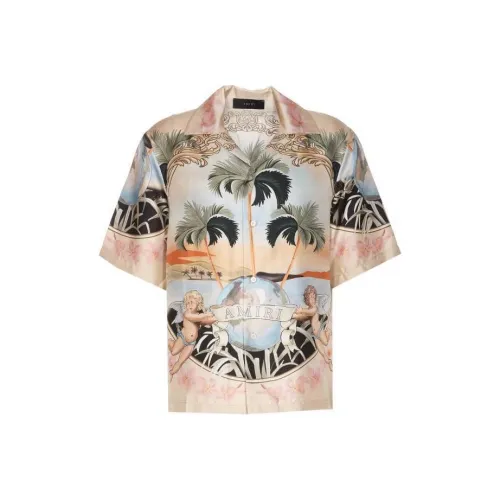 AMIRI Natural Men's Shirts AMIRI Естественные Мужские Рубашки