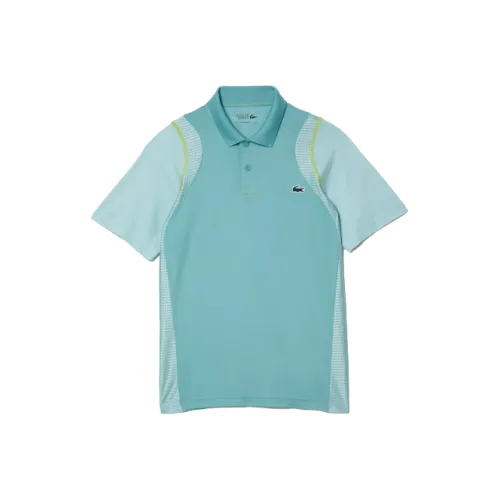 LACOSTE Поло Мужское Мятно-Зеленое