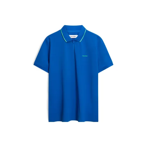 Calvin Klein Поло Мужское Глазурно-Синий