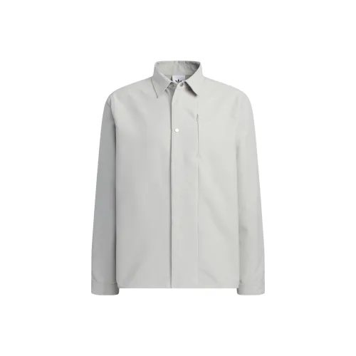 Adidas Светло-серые Мужские Рубашки