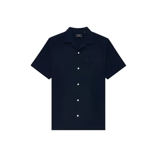 HAZZYS Темно-синие мужские рубашки