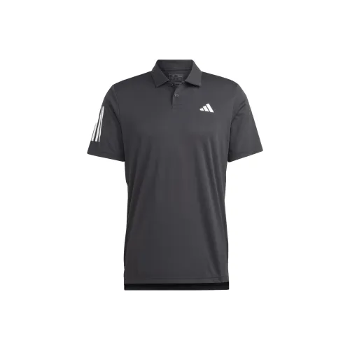 Adidas Темно-серый Мужской Поло