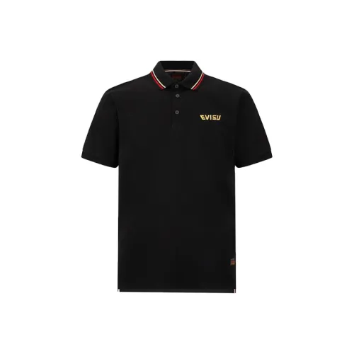 EVISU Черная мужская поло